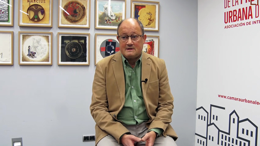 El letrado asesor de la Cámara de la Propiedad Urbana de León, Luis Miguel Lobato Pozuelo